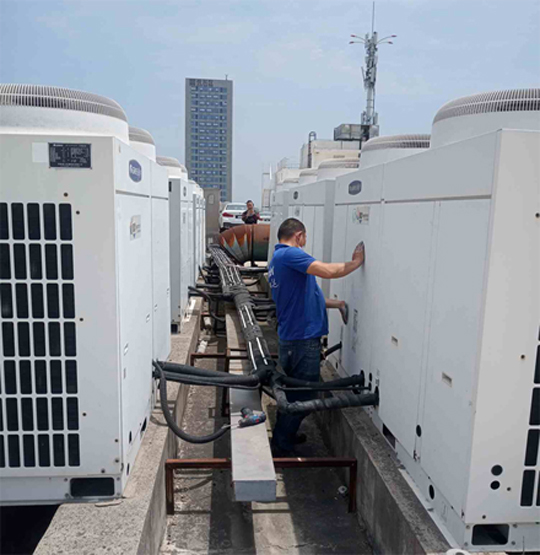 故城中央空调制热和不制冷系统维修方法